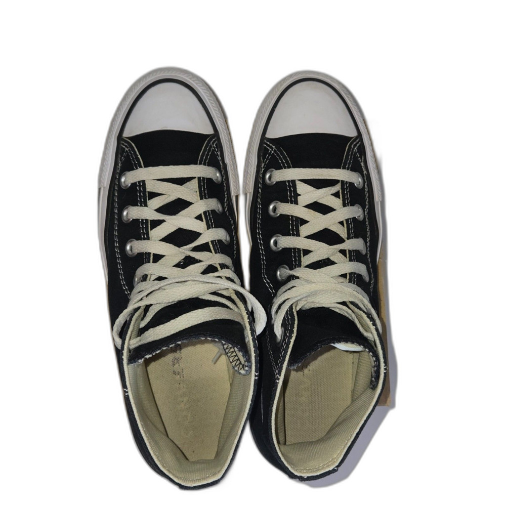 Converse Chuck Taylor All Star High Top Sneakers | Women's Size 8 | Black White - Picture 6 of 9